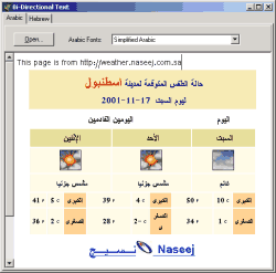 Arabischer Text in RichViewEdit