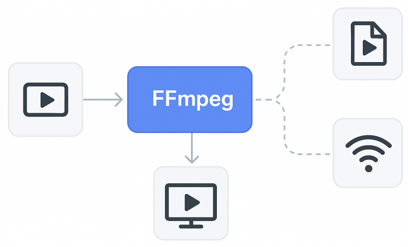 Videoverarbeitung in RVMedia: Wiedergabe und Remuxen in eine Datei oder einen Stream Videoverarbeitung in RVMedia: Wiedergabe und Remuxen in eine Datei oder einen Stream